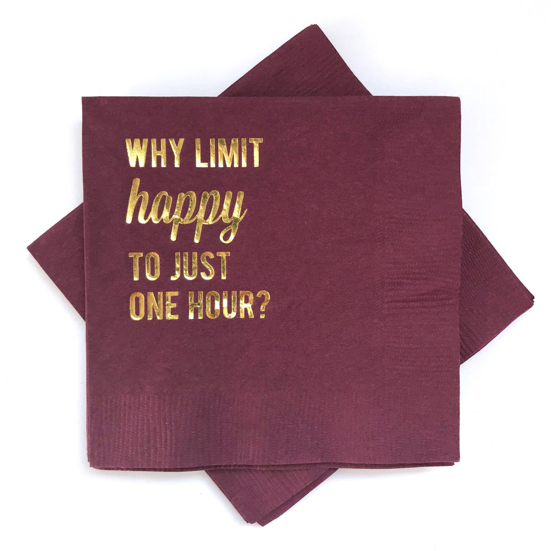 Why Limit Happy Napkins