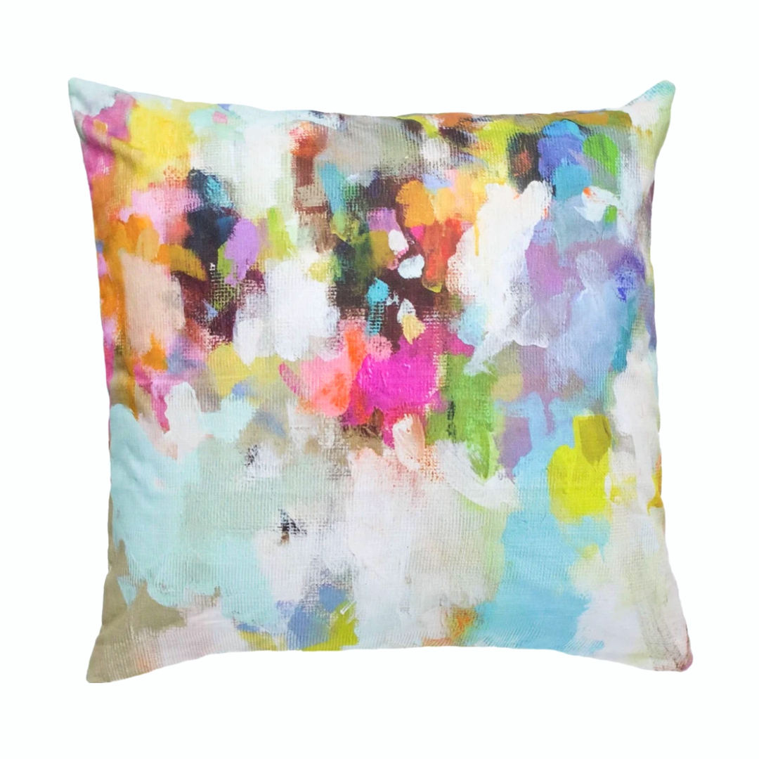 Indigo Girl Faux Hide Pillow