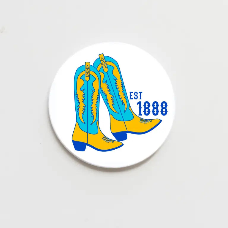 Greek Boots Button
