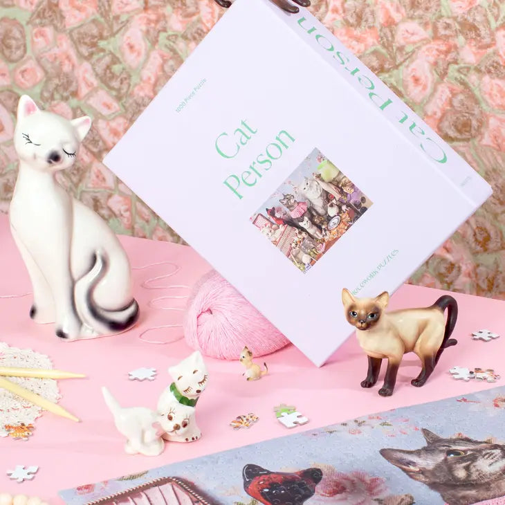 Cat Person 1000 Piece Puzzle