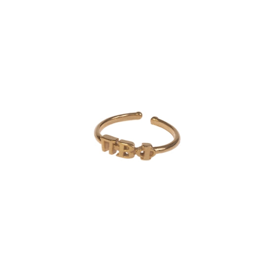 Good as Gold Greek Ring