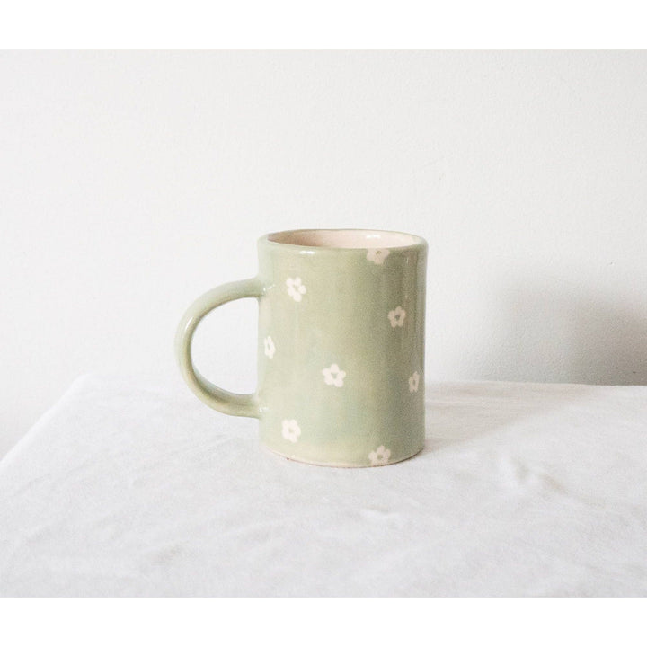 Mint Petunia Mug