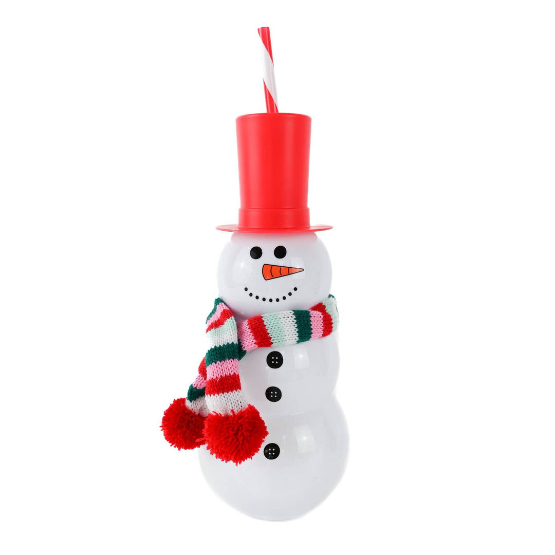 Red Snowman Sipper
