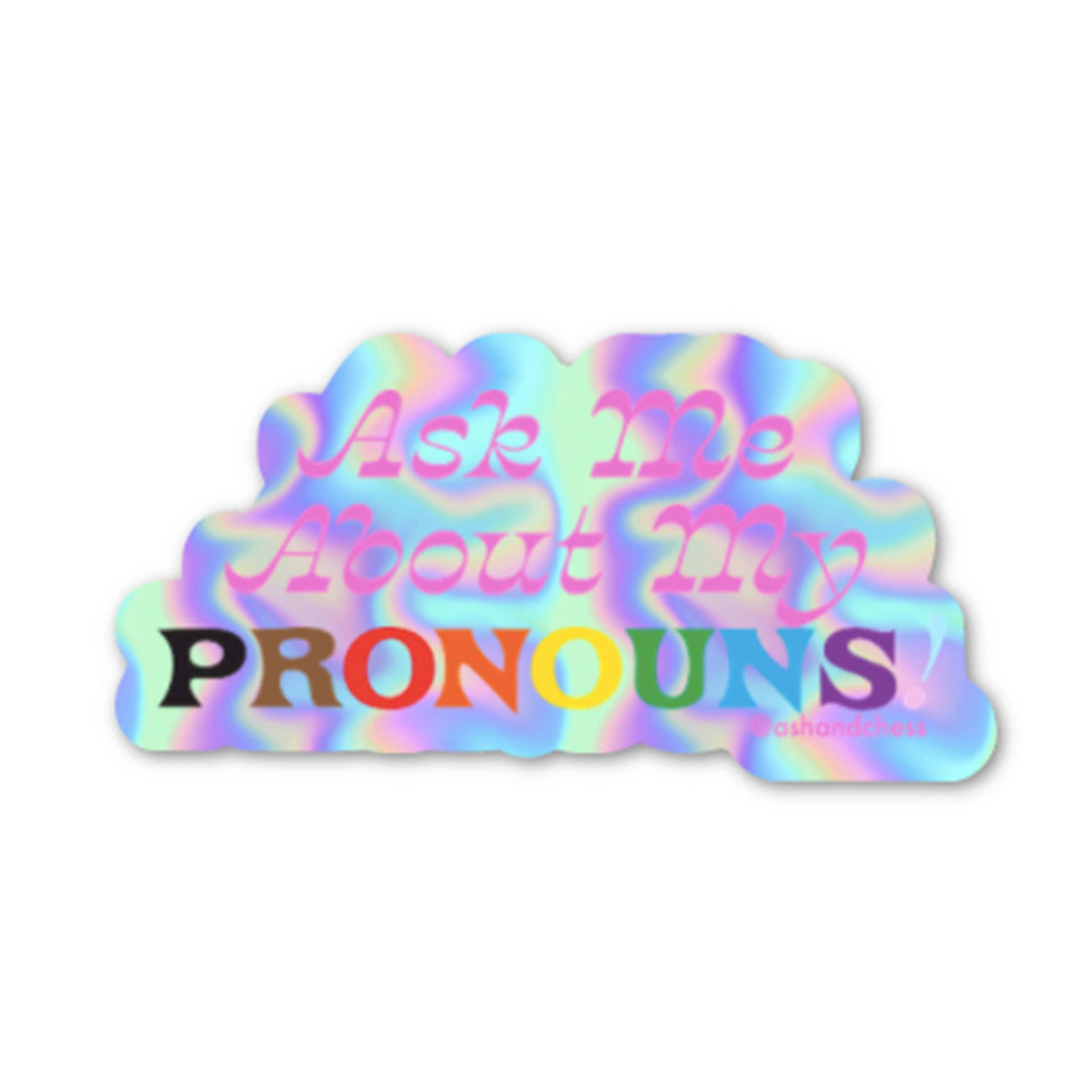Pronouns Sticker