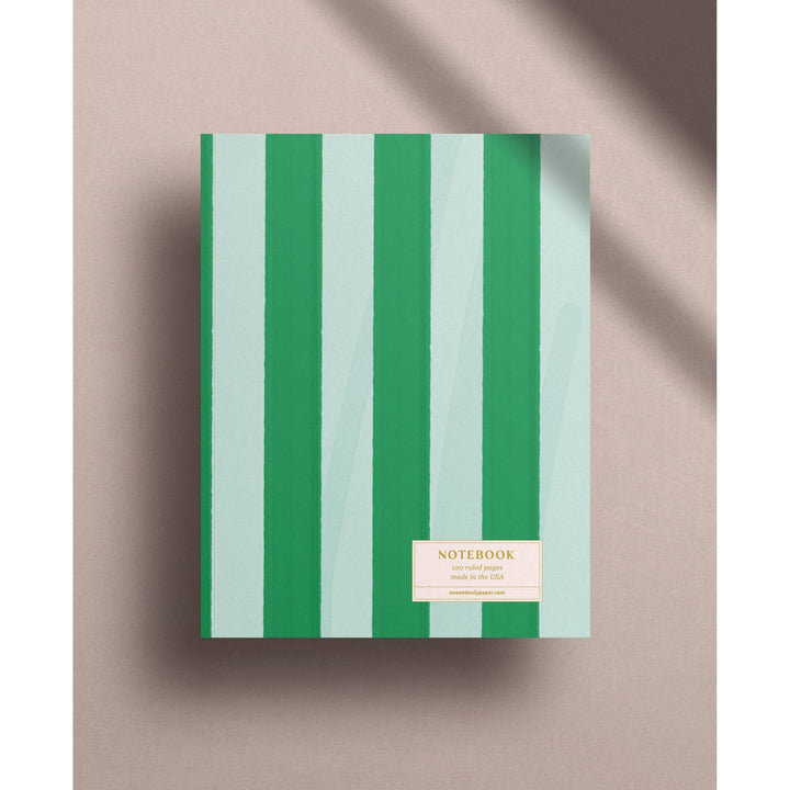 Cabana Striped Perfect Bound Journal