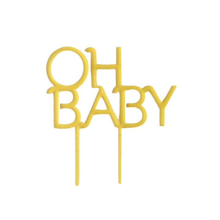 Oh Baby - Cake Topper