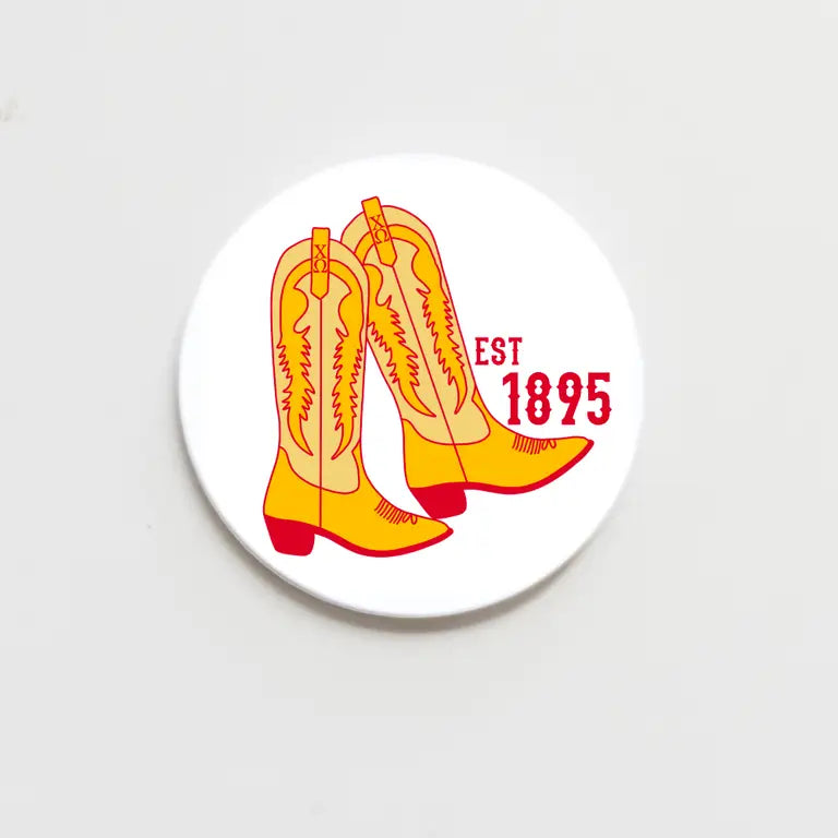 Greek Boots Button
