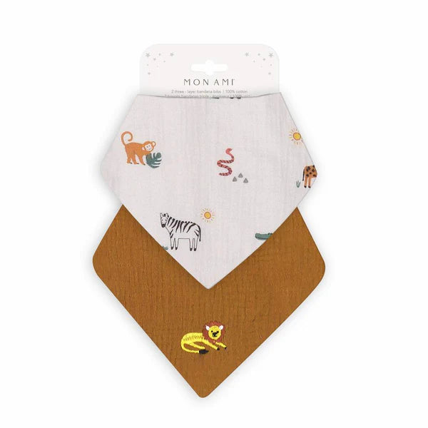 Animaux De Safari Bib Set