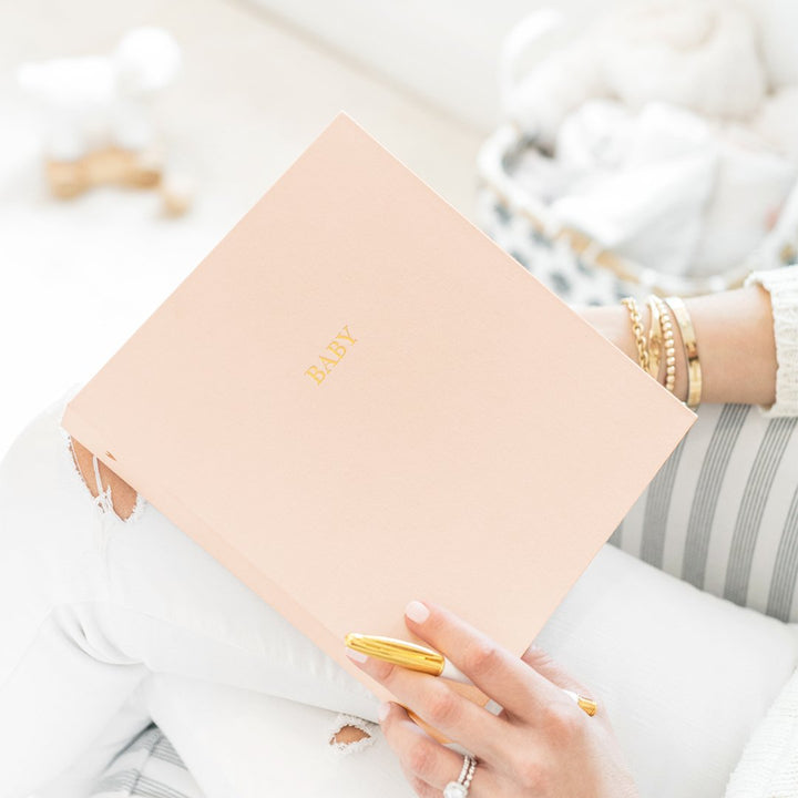 Cream Baby Book