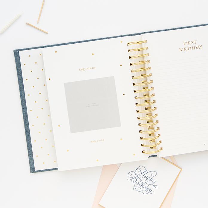 Cream Baby Book