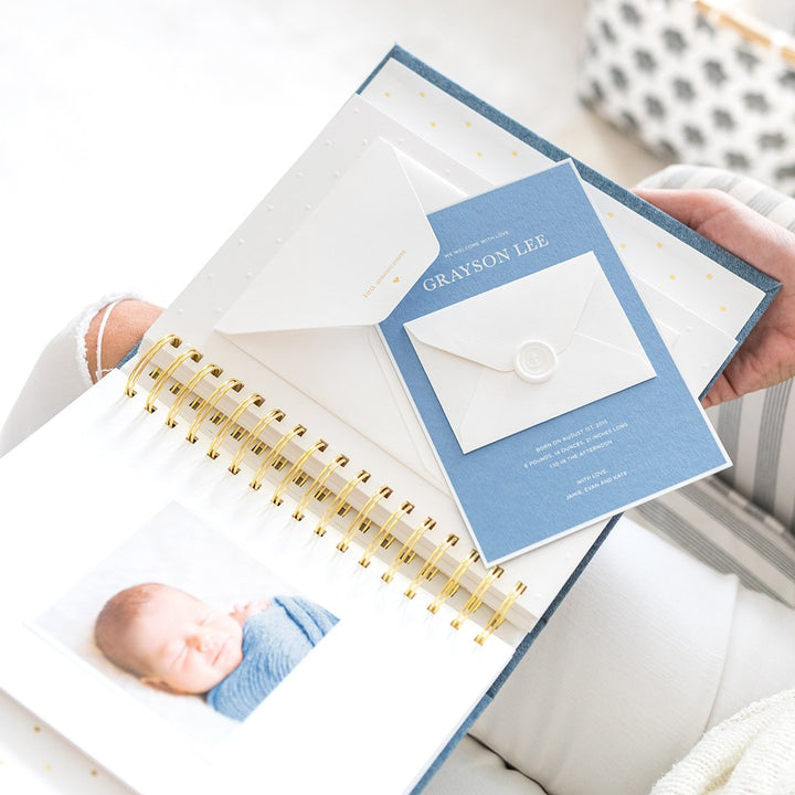 Cream Baby Book
