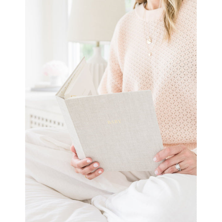 Cream Baby Book