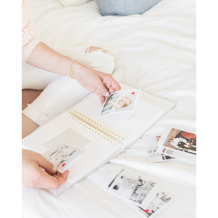 Cream Baby Book