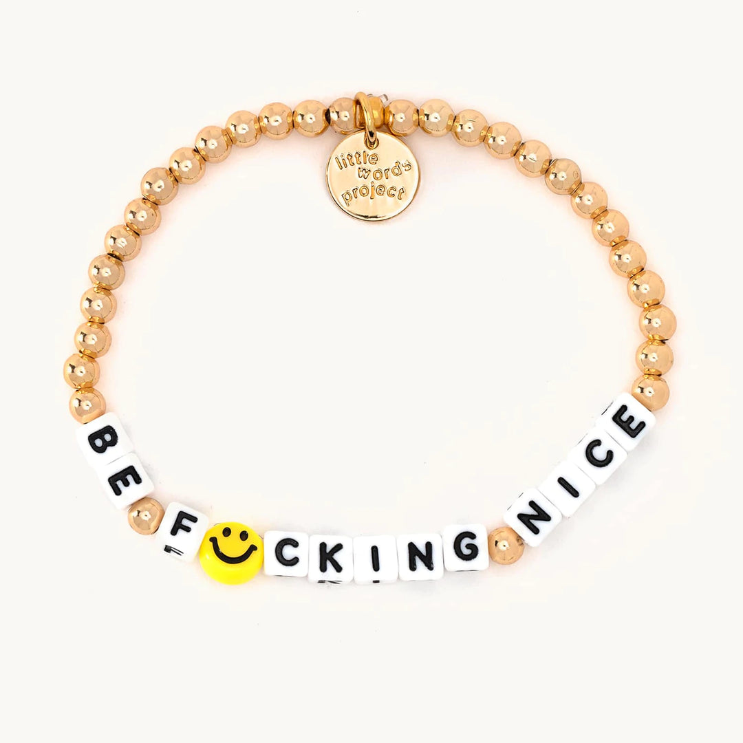 Be F:)cking Nice Gold Bracelet