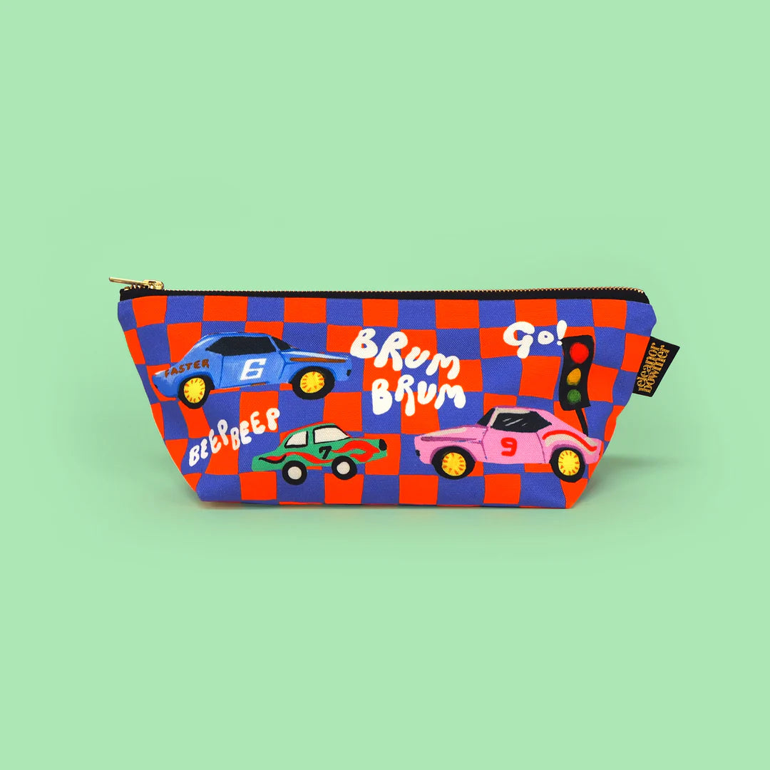 Race Car Zip Bag