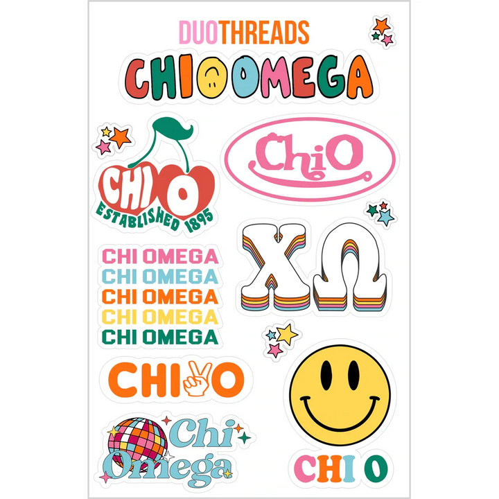 Sorority Sticker Sheet