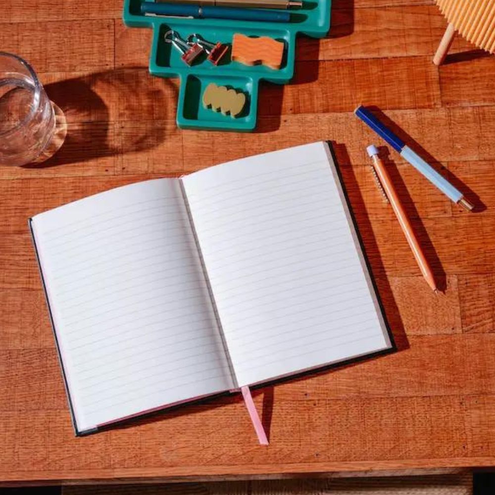 Colorblock Lined Notebook