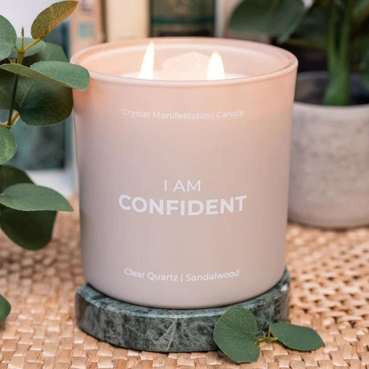 Confident Crystal Manifestation Candle