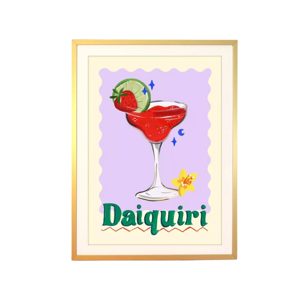 Daiquiri Cocktail Print
