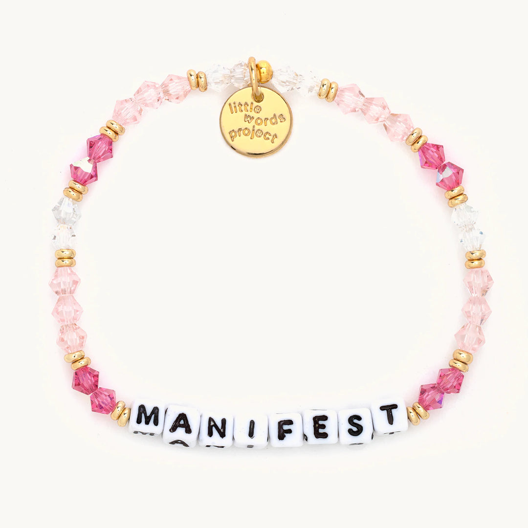 Manifest Pink Bracelet