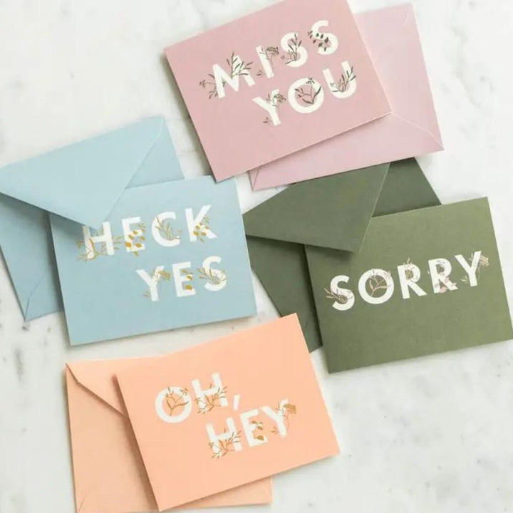 Floral Pick-Me Up Card Set