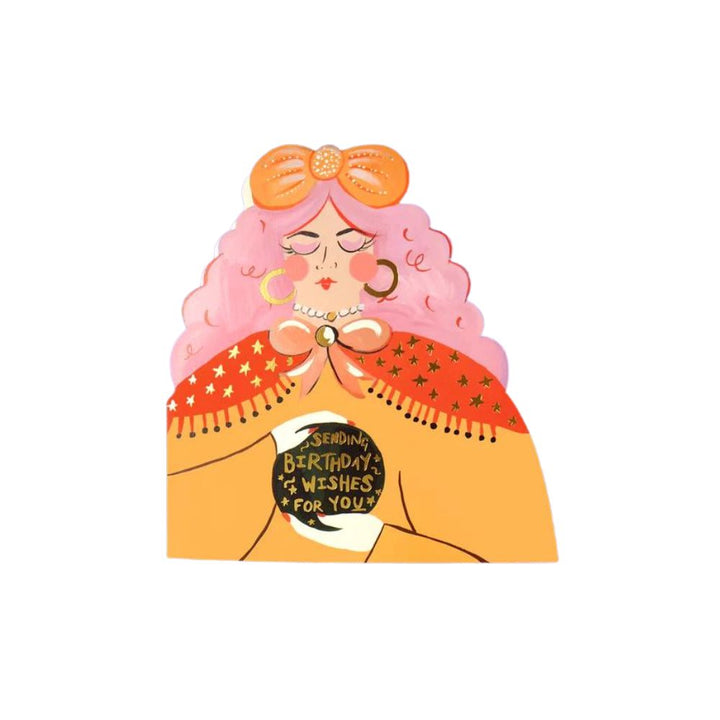 Fortune Teller Shaped Card