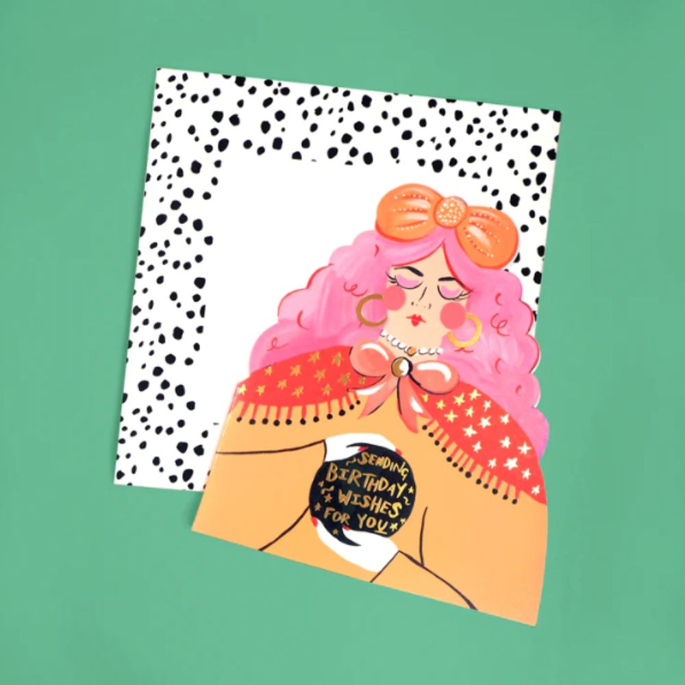 Fortune Teller Shaped Card