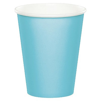 Pastel Blue Hot & Cold Cups (24 qty)
