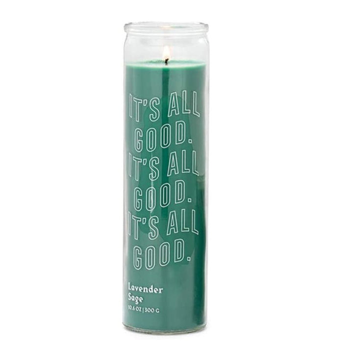 its all good lavender sage candle