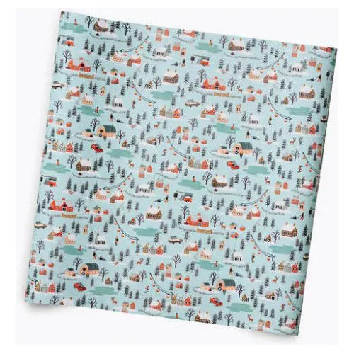 Holiday Village Continuous Wrapping Roll