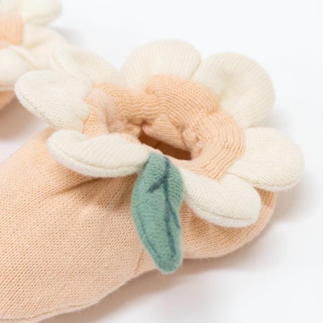 Daisy Baby Booties