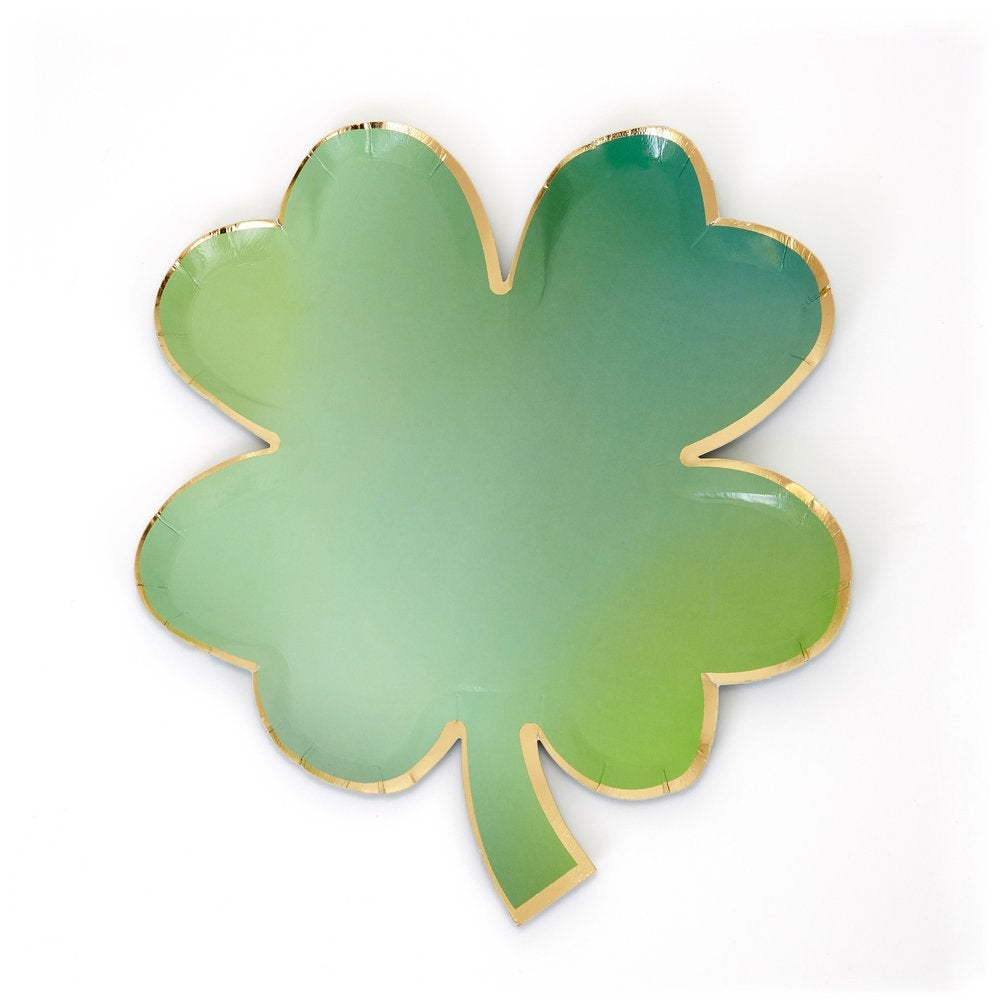 Clover Leaf Plates