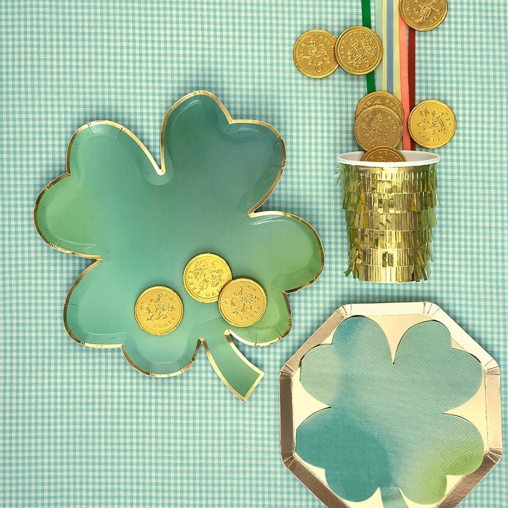 Clover Leaf Plates