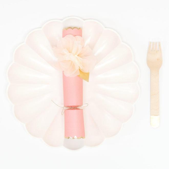 Precious Pink Floral Crackers