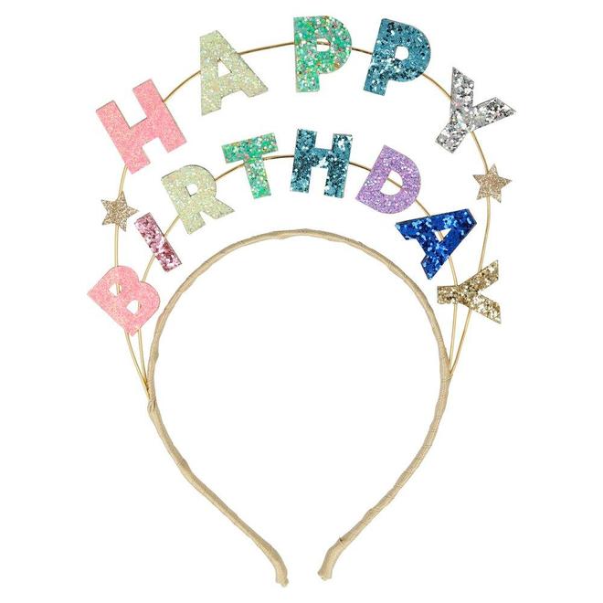 Glam Happy Birthday Headband