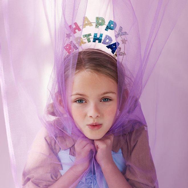 Glam Happy Birthday Headband