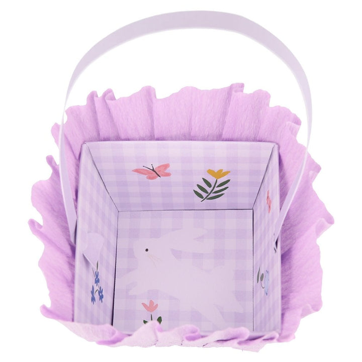 Pastel Crepe Easter Baskets