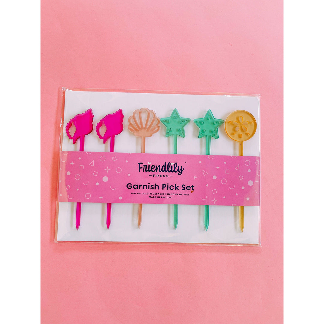 Seashell Garish Picks
