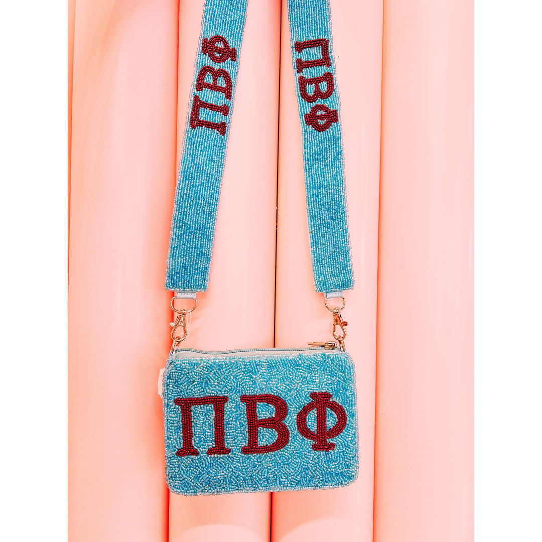 Greek Beaded Bag + Strap