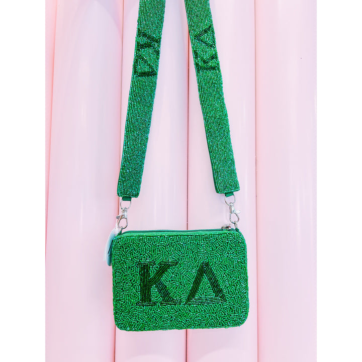 Greek Beaded Bag + Strap