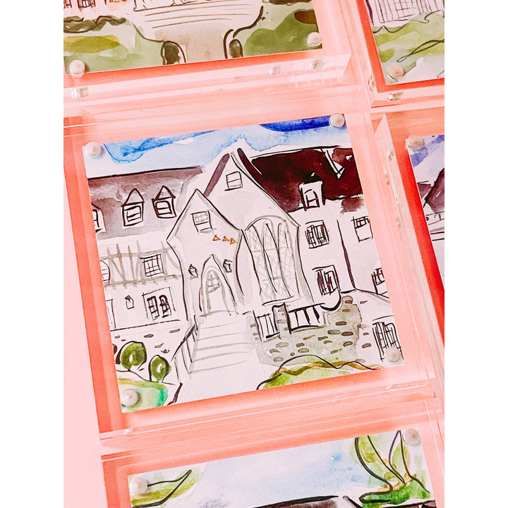 Forever Greek Acrylic House Print