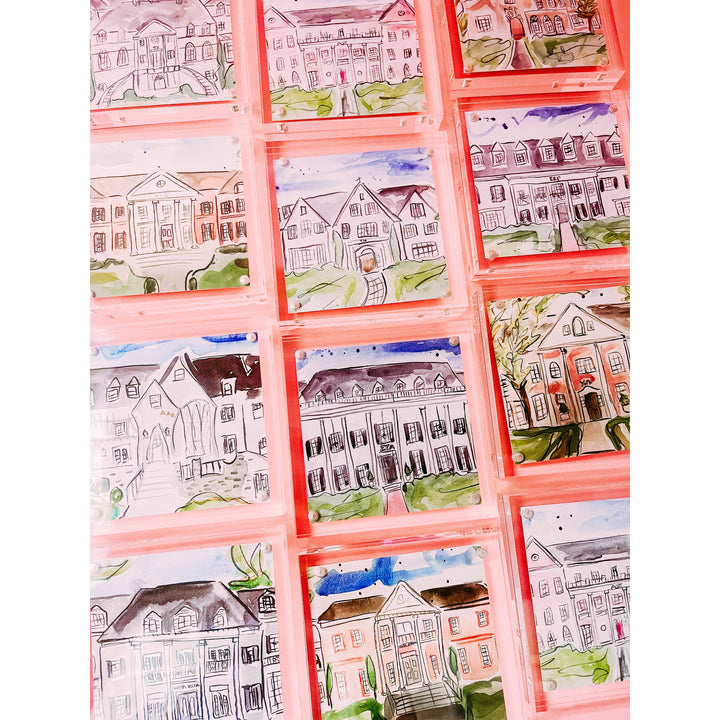 Forever Greek Acrylic House Print