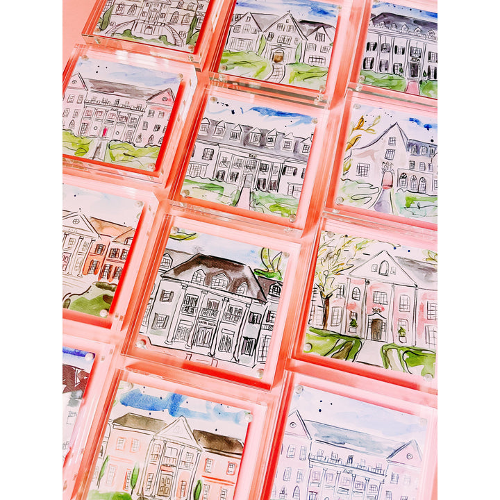 Forever Greek Acrylic House Print