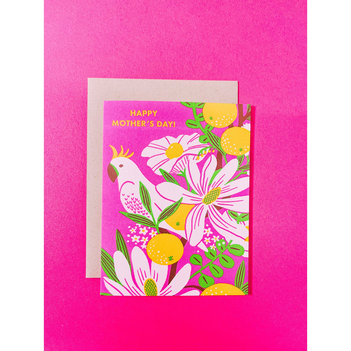 Cockatoo Mother's Day Card