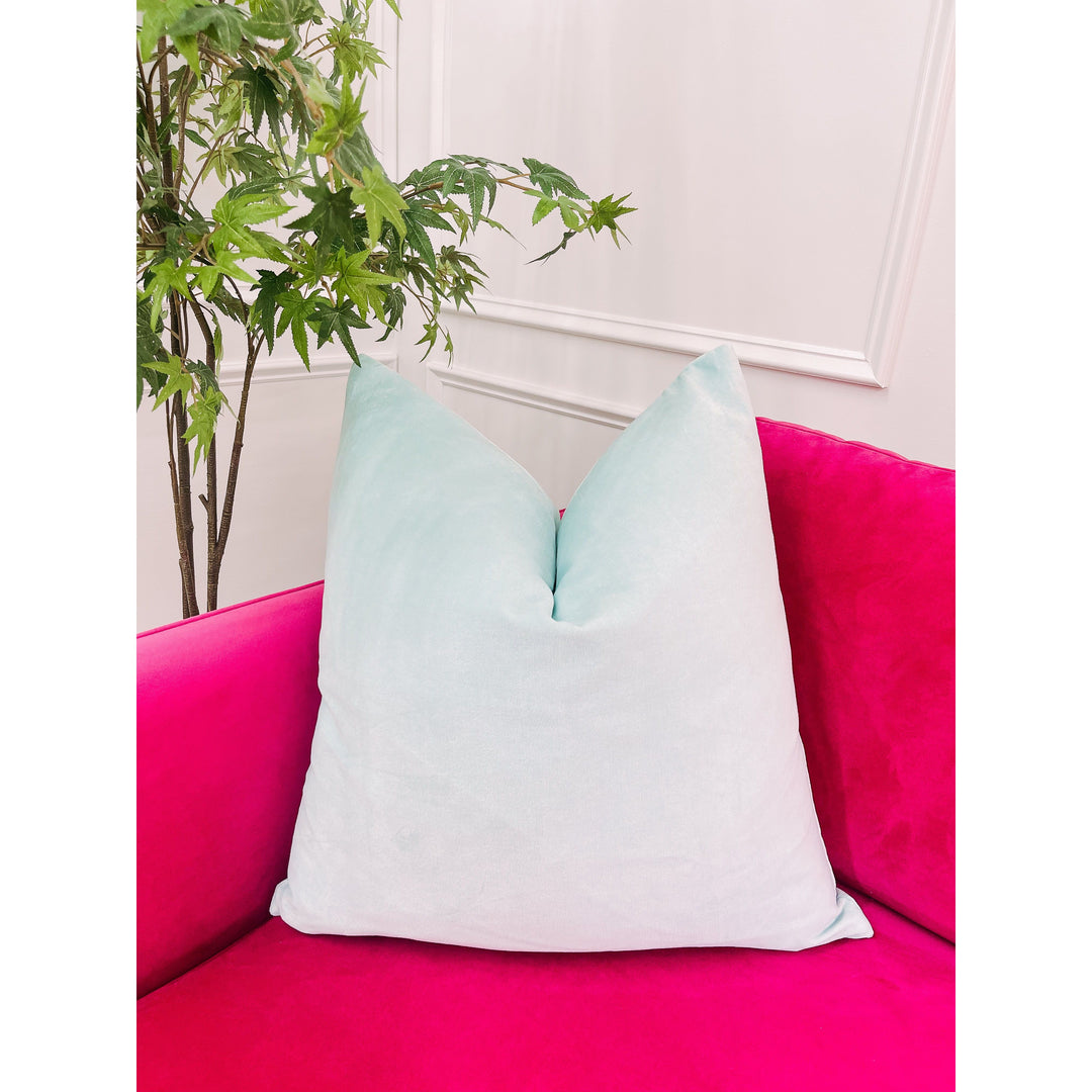 Spa Blue Pillow