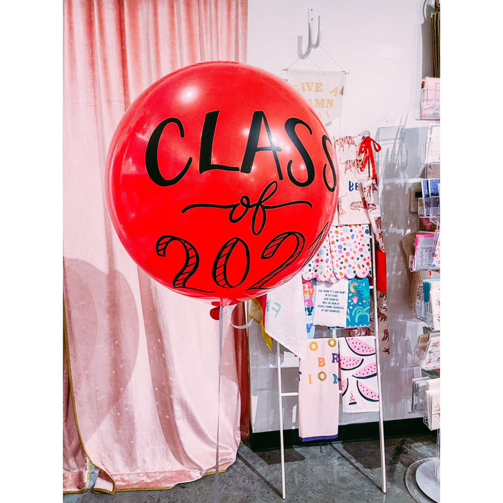 Custom Hand-Lettered Balloon