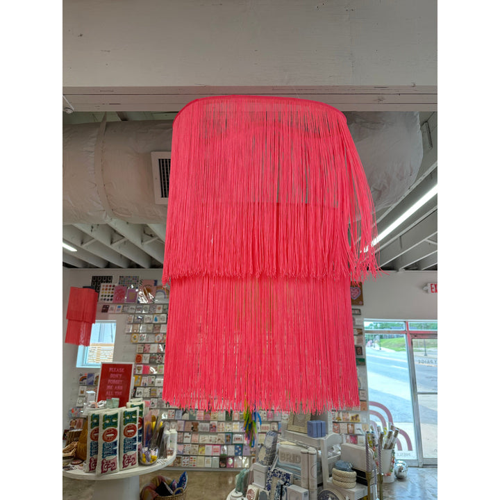 Colorful Fringe Chandeliers