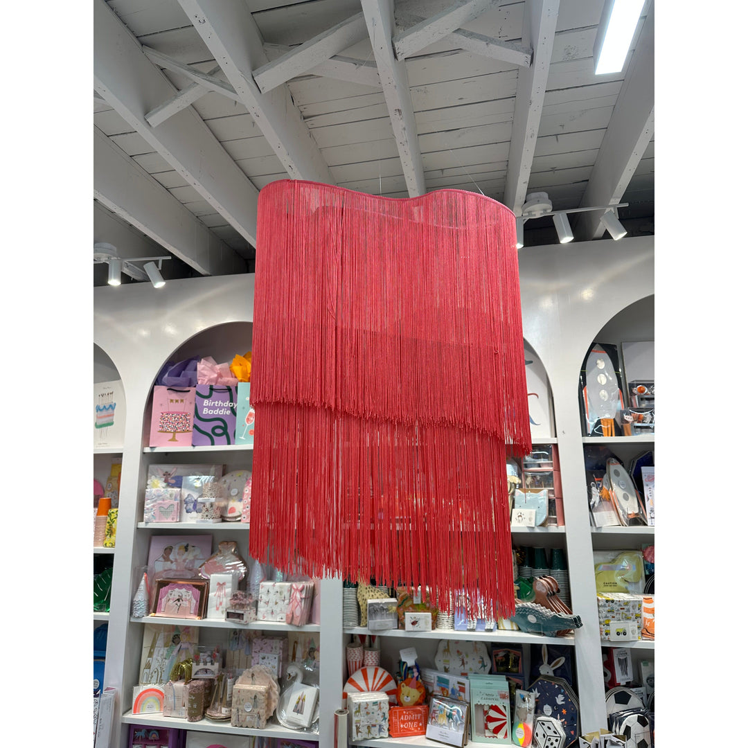 Colorful Fringe Chandeliers