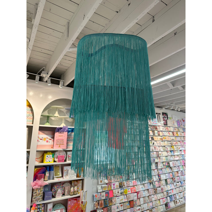 Colorful Fringe Chandeliers