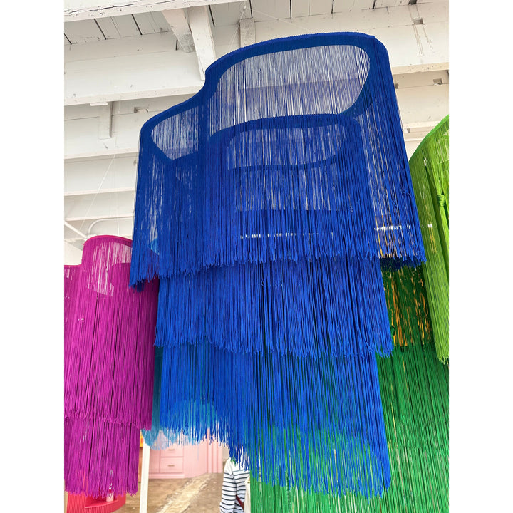 Colorful Fringe Chandeliers